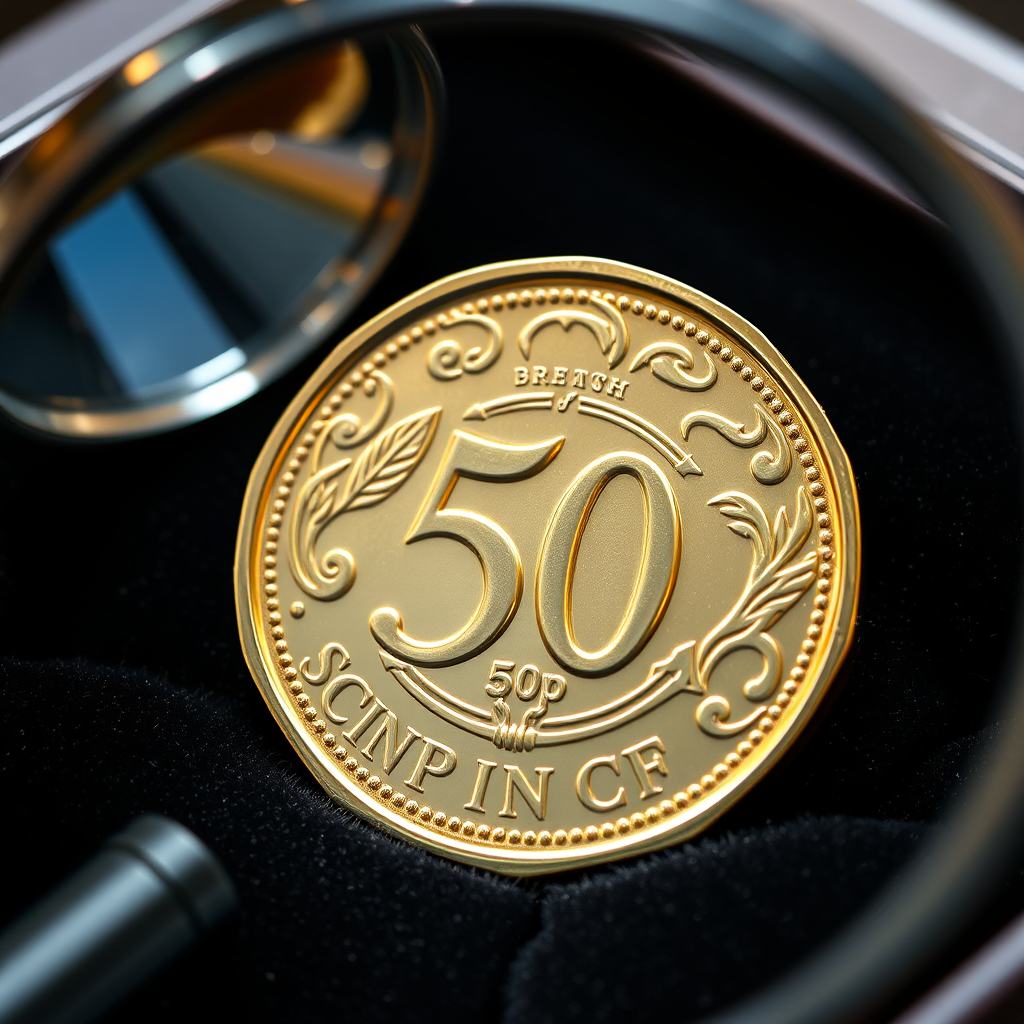 Rare Tolkien-themed 50p coin featuring concealed inscription drives collector frenzy